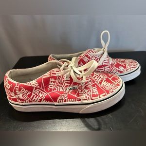 Vans Off the Wall Red snd White - Youth 3